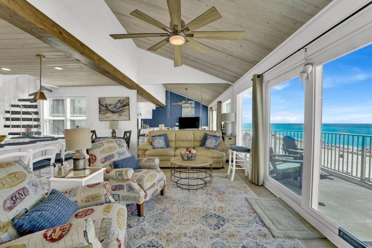 Queens Pcb Beach-front With Regal Gulf Views Panama City Beach